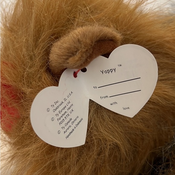 Clearance Sale | Vintage TY Beanie Yorkie Dog Stuffed Animal Toy - Picture 10 of 10